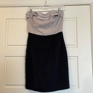 Strapless H&M mini dress size 6